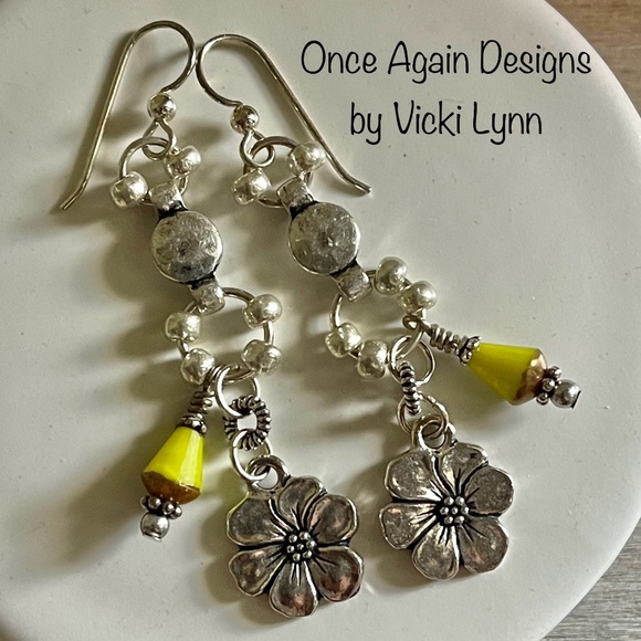 Hand Crafted Jewelry - ARTISAN Earrings - “All Things Beautiful” Dangles